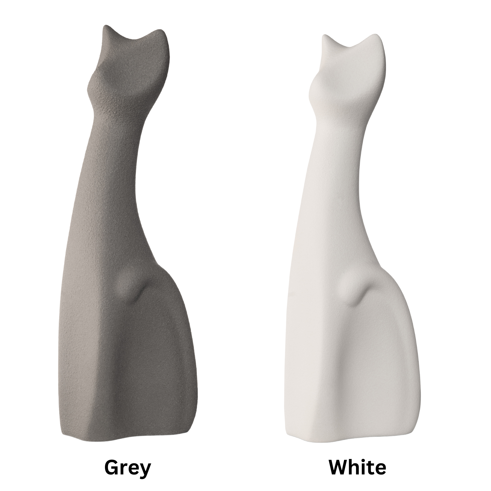 Bottle Neck Cat Sculpture