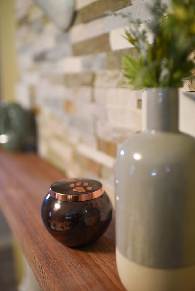 Odyssey Copper Raku Pet Urn - Image 5