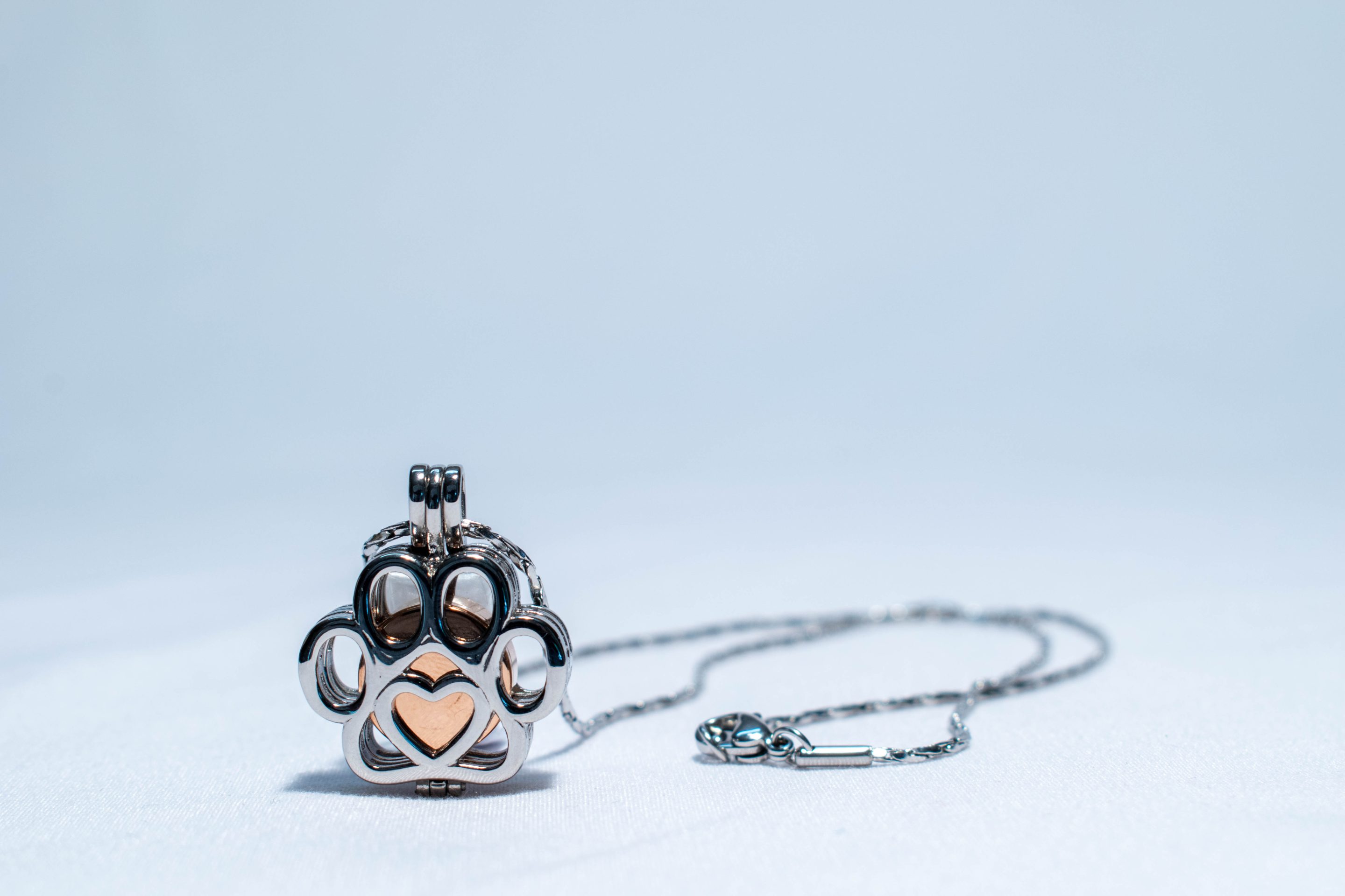 Paw Print Cage Pendant - Image 6